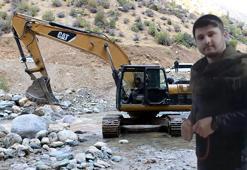Avaşin Deresi'nde kaybolan İbrahim, ekskavatörle arandı