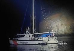 Fethiye'de 4 göçmen kaçakçısıyla 35 düzensiz göçmen yakalandı