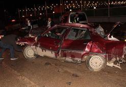 Çankırı’da 3 aracın karıştığı zincirleme kaza: 9 yaralı