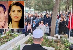 Şehit Neşe öğretmen ile babası mezarları başında anıldı