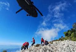 Fethiye'de paraşüt kayalıklara düştü: 1 ölü, 1 yaralı