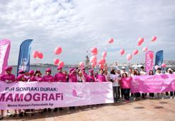 Meme kanseri farkındalığına dikkat çekmek için pedal çevirdiler