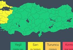 İçişleri Bakanlığı'ndan 9 il için 'gök gürültülü sağanak' uyarısı