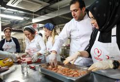 Depremzede kadınlar İstanbul’da ünlü şeflerden eğitim aldı