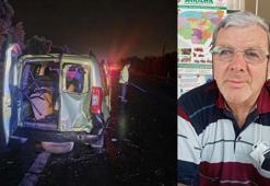 Bursa'da beton su kanalına çarpan aracın sürücüsü öldü