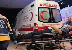 Bursa'da ahırın çatısında onarım yaparken düşüp, ağır yaralandı