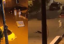 İzmir ve Manisa’da sağanak yağış etkili oldu