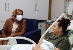 Hastanenin ilk ve son kalp nakli hastaları buluştu