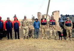 Jandarma, kayıp kişiyi iz takip köpekleriyle buldu