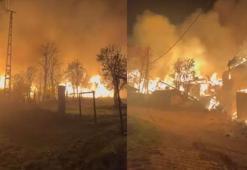 Çankırı'da yangın; 6 ev kullanılamaz hale geldi