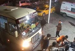 Dolmuş şoförü kalp krizi geçiren yolcusunu hastaneye yetiştirdi