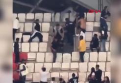 Tribün şiddetinin görüntüsü ortaya çıktı