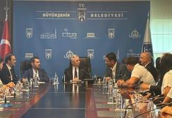 ASKİ Spor’un dünya şampiyonları, Mansur Yavaş’ı ziyaret etti