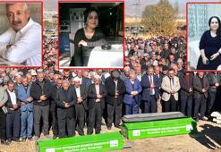 Van'daki kazada ölen çift ile kızları, Hakkari'de toprağa verildi