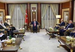 Cumhurbaşkanı Yardımcısı Yılmaz, Suudi Arabistan Yatırım Bakanı Halid el-Falih ile görüştü