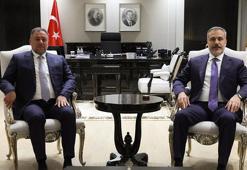Bakan Fidan, Irak Egemenlik İttifakı Lideri Hançer’i kabul etti