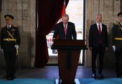 Devlet erkanından Anıtkabir'e ziyaret