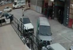 12 kişinin yaralandığı oto boyama atölyesine silahla saldırının görüntüleri ortaya çıktı; 3 gözaltı