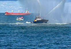 Zonguldak'ta su gösterili 29 Ekim kutlaması