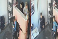 Sultangazi’de güzellik merkezindeki hırsızlık kamerada