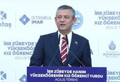 Özgür Özel, Şişli'de kız öğrenci yurdu açılış törenine katıldı