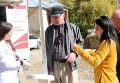 Hakkari'de sağlık ekipleri, sınırda kanser taraması yaptı