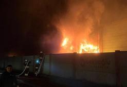 Samsun'da geri dönüşüm tesisindeki yangın 3,5 saatte kontrol altına alındı