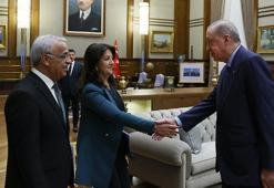 Cumhurbaşkanı Erdoğan, DEM Parti heyetini kabul etti