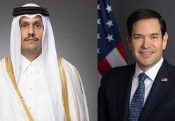 Katar Başbakanı Al Sani ile ABD Dışişleri Bakanı Rubio telefonda görüştü