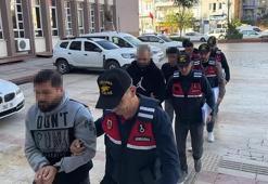 Aydın'da yakalanan 5 DEAŞ şüphelisi adliyede