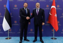 Bakan Fidan, Estonyalı mevkidaşı Tsahkna ile görüştü