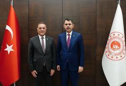 Bakan Kurum, İBB Başkan Vekili Aslan ile bir araya geldi