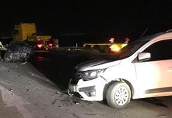 Konya'da 3 aracın karıştığı zincirleme kaza: 6 yaralı