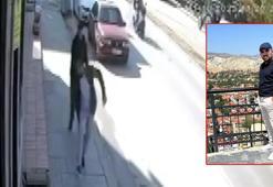 Berber çıkışı husumetlisini öldüren şüpheli kamerada