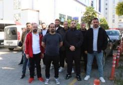 Samsun'da özel hastane çalışanlarından 'maaş' eylemi
