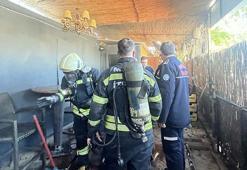 Restorandaki yangında yaralanmıştı, hastanede öldü