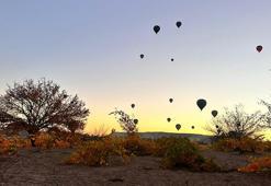 Kapadokya'da sonbahar güzelliği