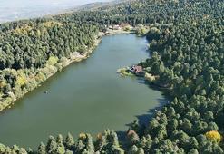 Gölcük Tabiat Parkı'nda eşsiz manzara