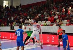 A Milli Erkek Hentbol Takımı, GKRY’yi 35-19 mağlup etti