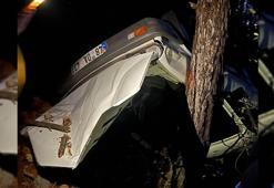 Muğla’da otomobil uçuruma yuvarlandı: 2 yaralı