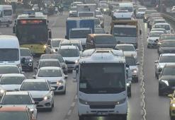 İstanbul'da haftanın ilk iş gününde trafik yoğunluğu