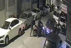 Esenyurt’ta saniyeler içerisinde motosiklet hırsızlığı kamerada