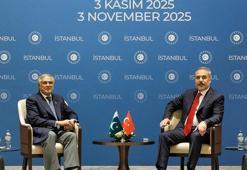 Dışişleri Bakanı Hakan Fidan, Pakistan Dışişleri Bakanı Mohammad Ishaq Dar ile bir araya geldi