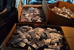 Balıkesir'de 95 bin sentetik hap ele geçirildi
