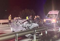 Kütahya'da otomobil, TIR’ın altına girdi: 1 ölü