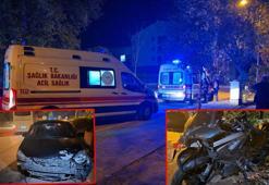 Bursa'da motosiklet ile otomobil çarpıştı: 2 yaralı