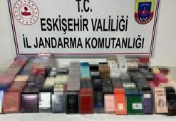 Eskişehir’de 450 bin lira değerinde kaçak parfüm ele geçirildi