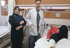 Milli karateci Aylin, kapalı yöntemle yapılan aşil tendonu ameliyatıyla sağlığına kavuştu