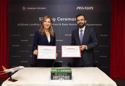 THY Teknik A.Ş ile Pegasus arasında anlaşma
