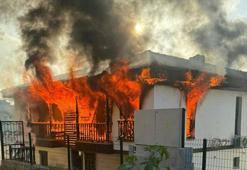 Evi ateşe verip, 2 jandarmayı bıçakla yaralayan şüpheli vurularak etkisiz hale getirildi